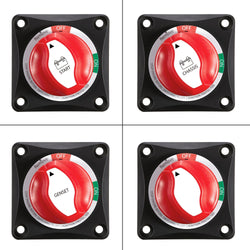 RICH SOLAR | 275A On/Off Battery Switch | Removable Knob for Isolation & Safety | Easy Install Switch RICH SOLAR