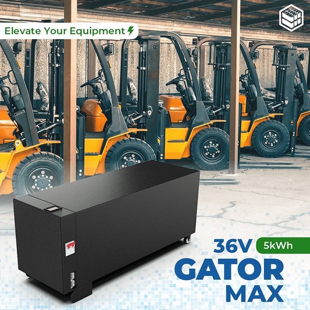 Big Battery 36V GATOR MAX - LiFePO4 - 120Ah - 5kWh