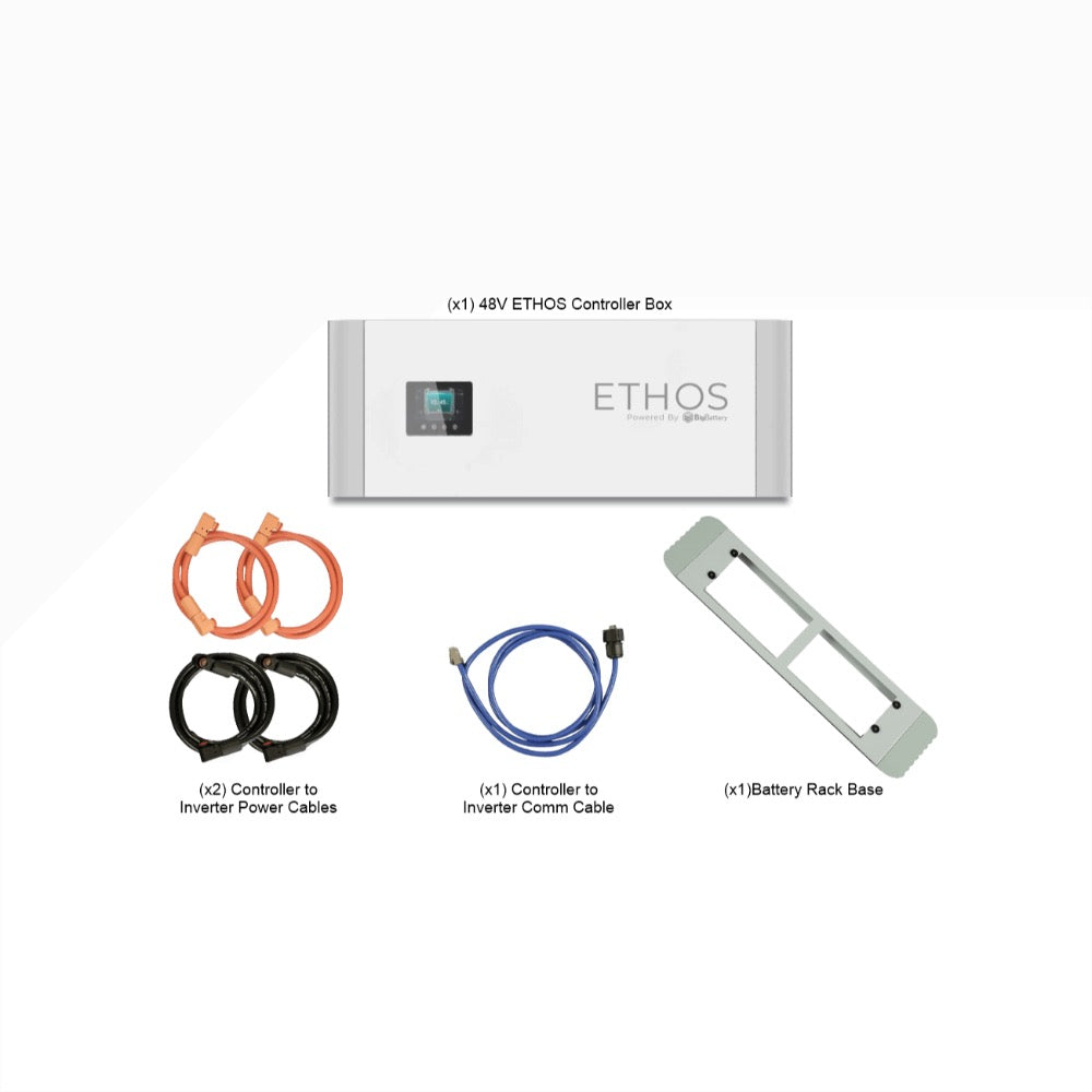 Big Battery 48V 15.3kWh ETHOS Energy Storage System (ESS) with 3 Batteries + 12kW Inverter