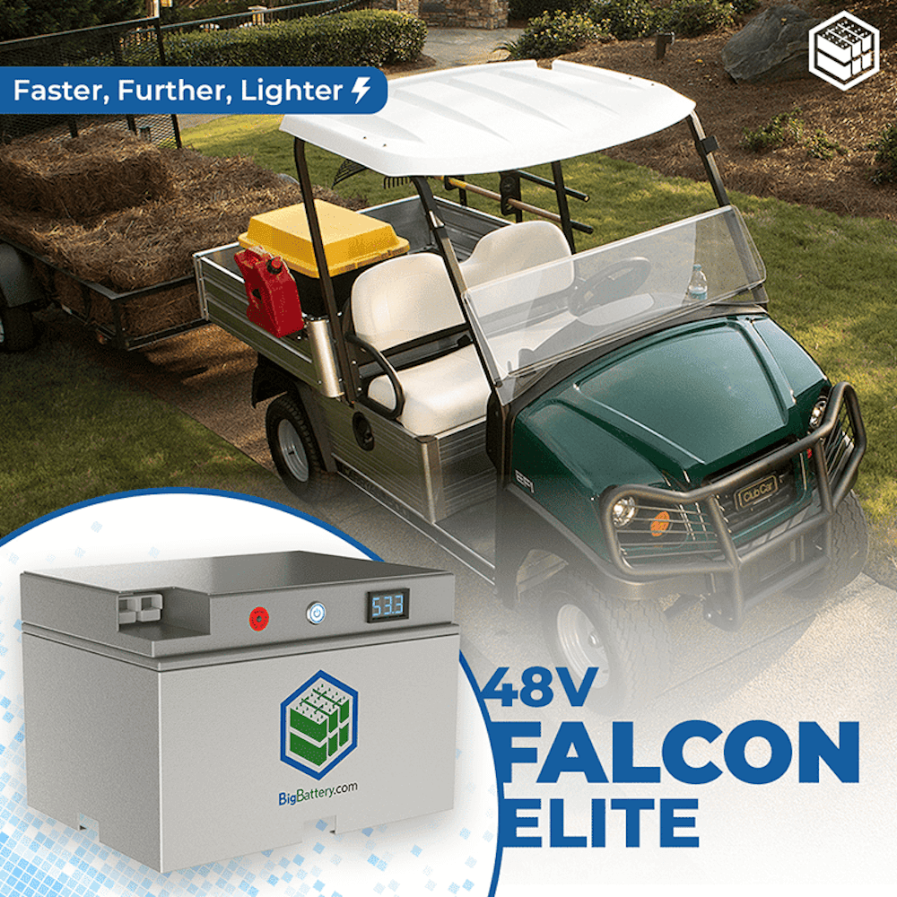 Big Battery 48V FALCON ELITE – LiFePO4 - 61Ah - 3.1kWh