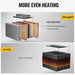 BougeRV 12V 1280Wh/100Ah Self-Heating LiFePO4 Battery Heating Fins Compared To Other