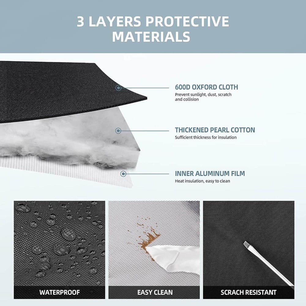 BougeRV 12V 30 Quart (28L) Portable Car Fridge Cover Accessories BougeRV
