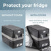 BougeRV 12V 42 Quart (40L) Portable Car Fridge Cover To Protect Your Fridge