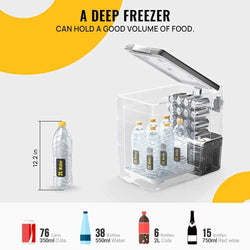 BougeRV 12V 53 Quart (50L) Portable Fridge Car Freezer Coolers BougeRV