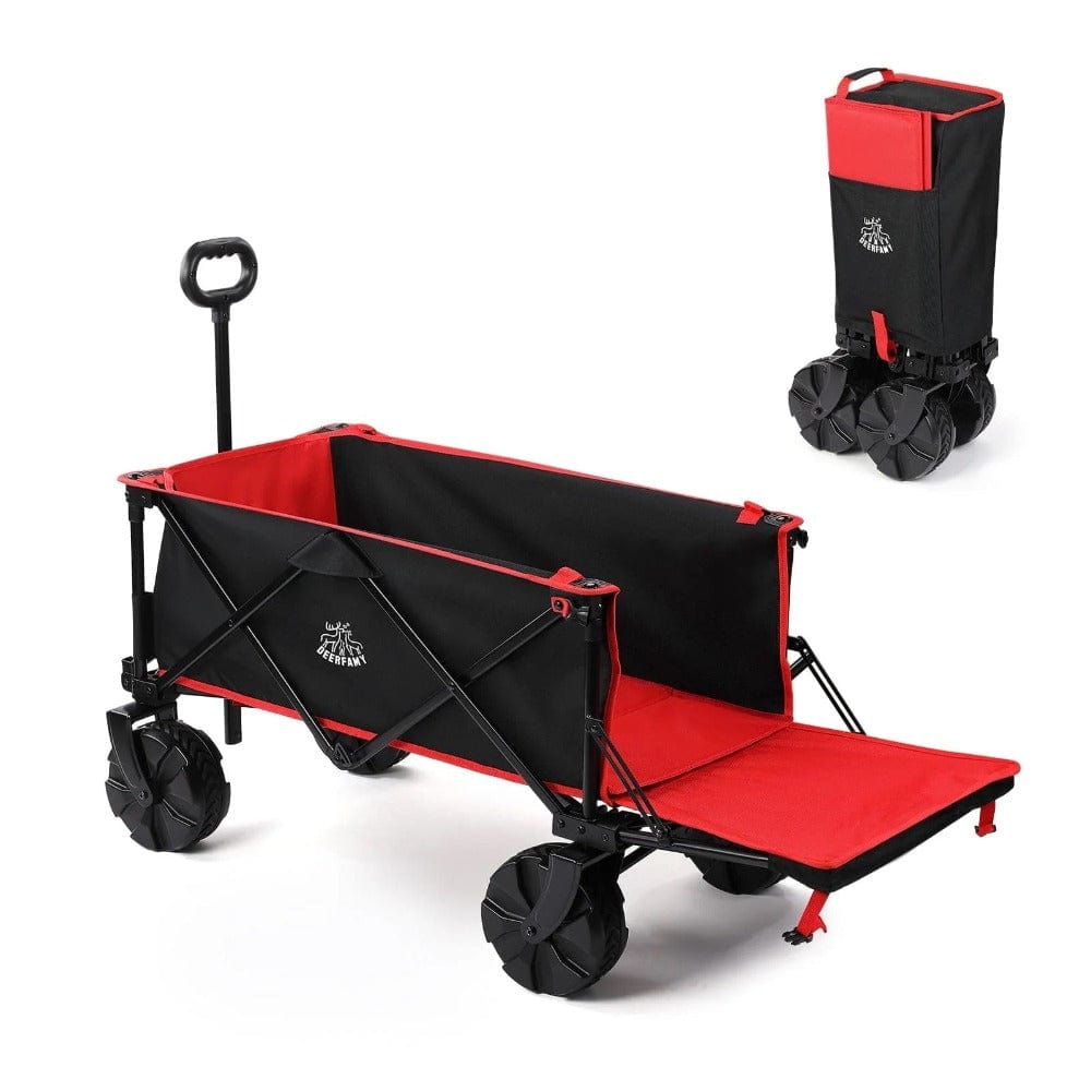 BougeRV 140L Capacity Outdoor Foldable Folding Wagon（DEERFAMY） Accessories BougeRV