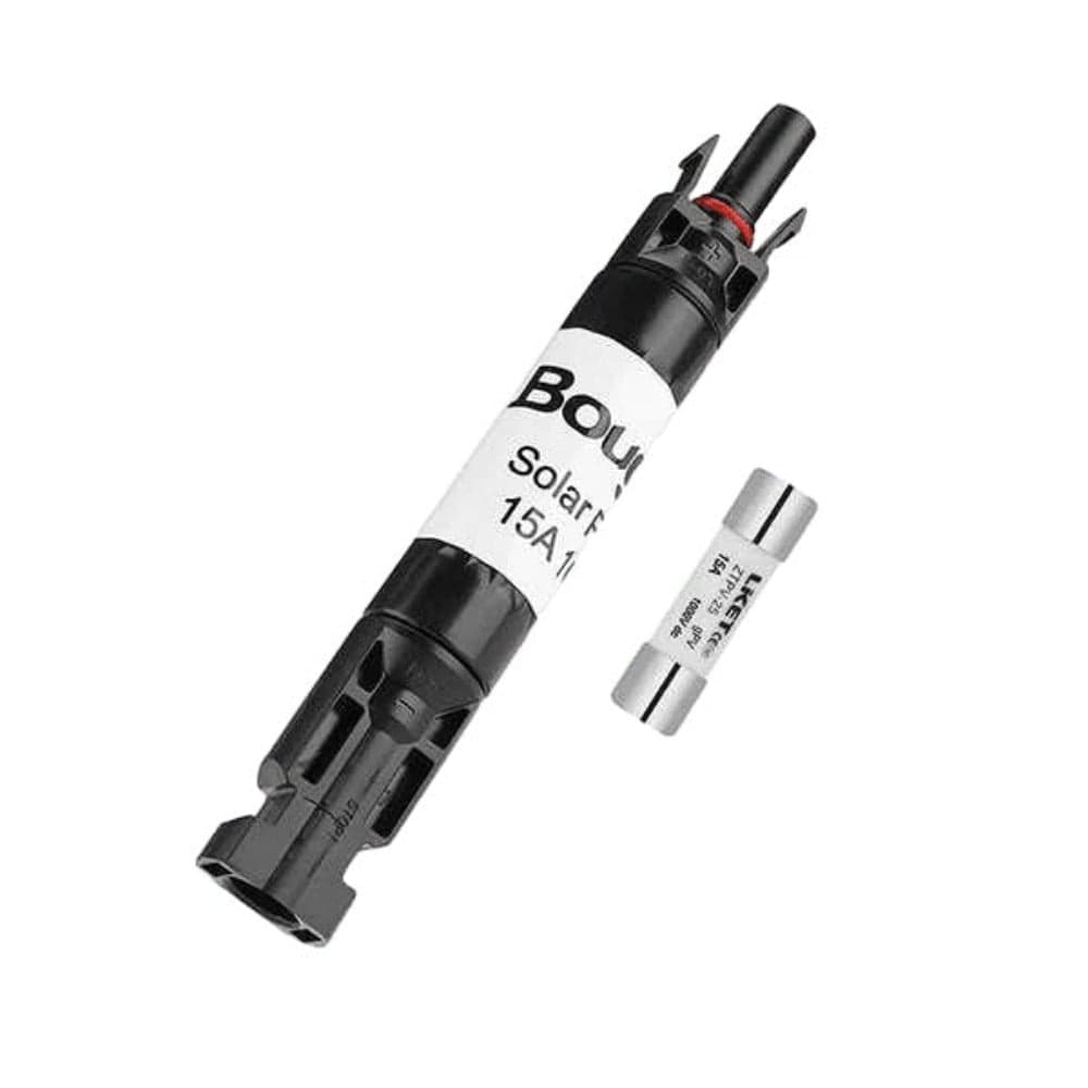 BougeRV 15A Solar Fuse Holder Accessories BougeRV 1 Pack