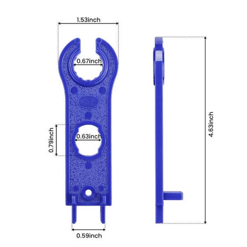 BougeRV 1 Pair Solar Connector Tool Assembly Spanners Accessories BougeRV
