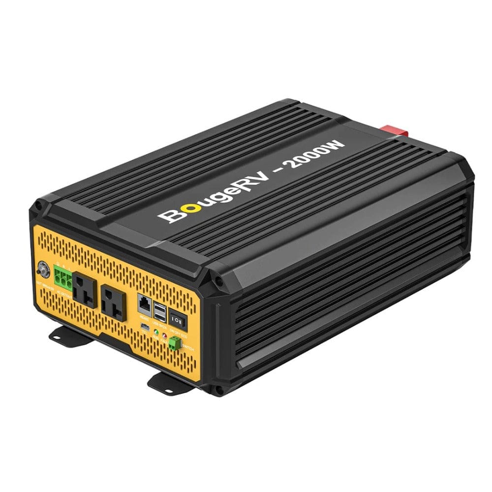 BougeRV 2000W 12V Pure Sine Wave Inverter with Bluetooth Off-Grid Inverters BougeRV