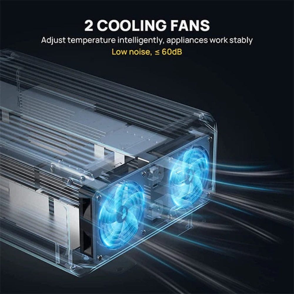 BougeRV 2000W 12V Pure Sine Wave Inverter with Bluetooth Off-Grid Inverters BougeRV