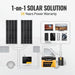 BougeRV 200W 12V 9BB Mono Solar Panel Compatibility