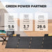 BougeRV 200W 12V 9BB Portable Solar Panel, Your Green Power Partner