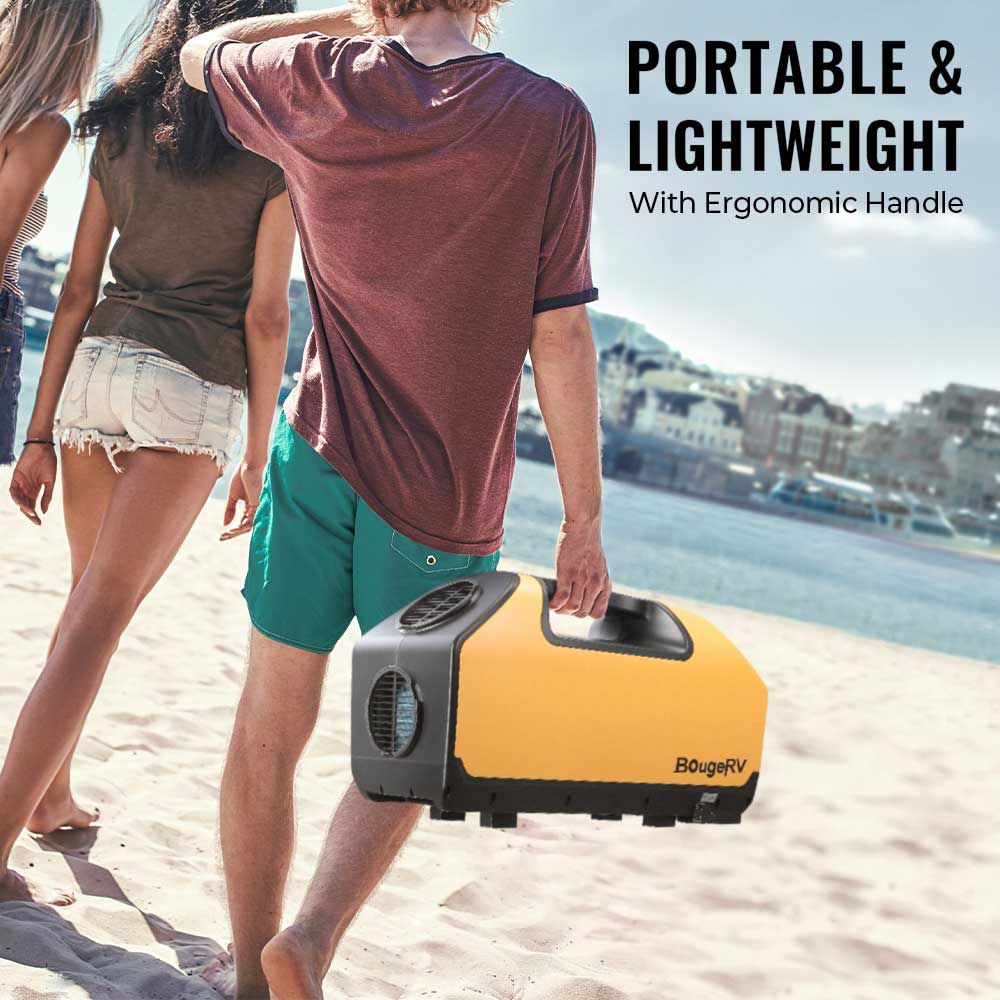 BougeRV 2899BTU Portable Air Conditioner Is Portable And Lightweight