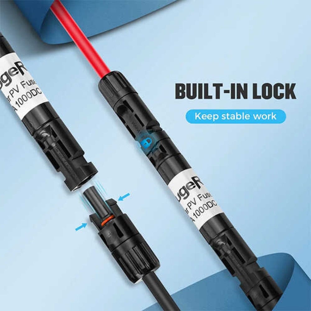 BougeRV 30A Solar Fuse Holder Accessories BougeRV