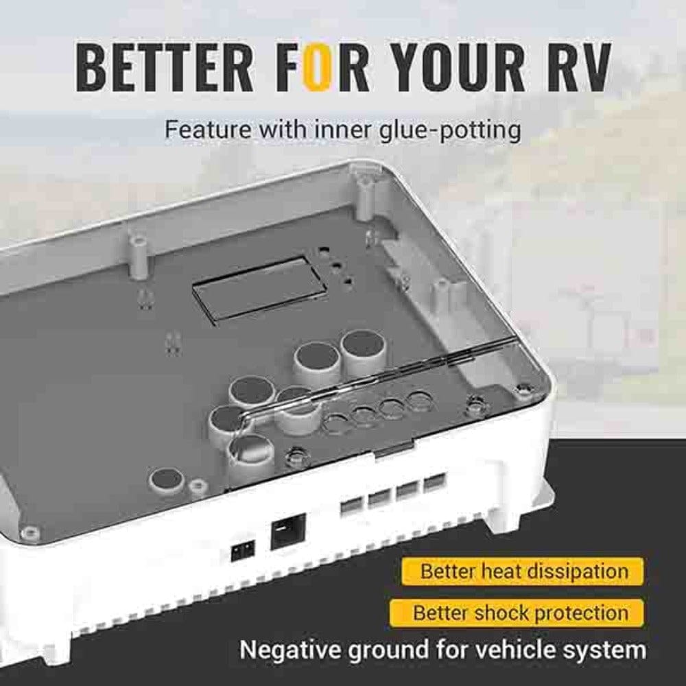BougeRV 40A MPPT Solar Charge Controller 12V/24V/36V/48V Controllers BougeRV