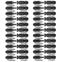 BougeRV 44PCS Solar Connector with Spanners IP67 Waterproof Male/Female Accessories BougeRV