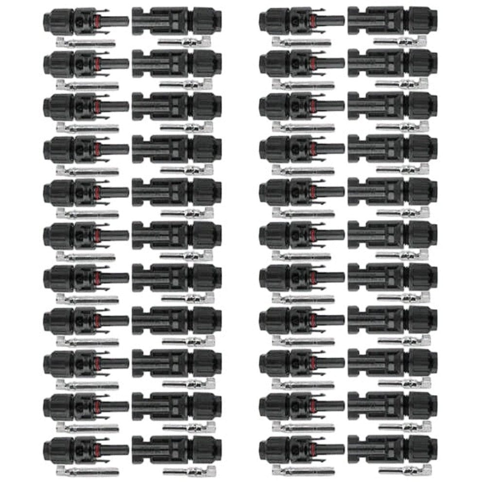 BougeRV 44PCS Solar Connector with Spanners IP67 Waterproof Male/Female Accessories BougeRV