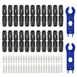 BougeRV 44PCS Solar Connector with Spanners IP67 Waterproof Male/Female Accessories BougeRV