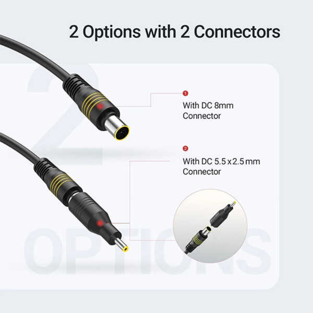 BougeRV 6Feet 14AWG Solar Connector to DC Adapter Connectors Option
