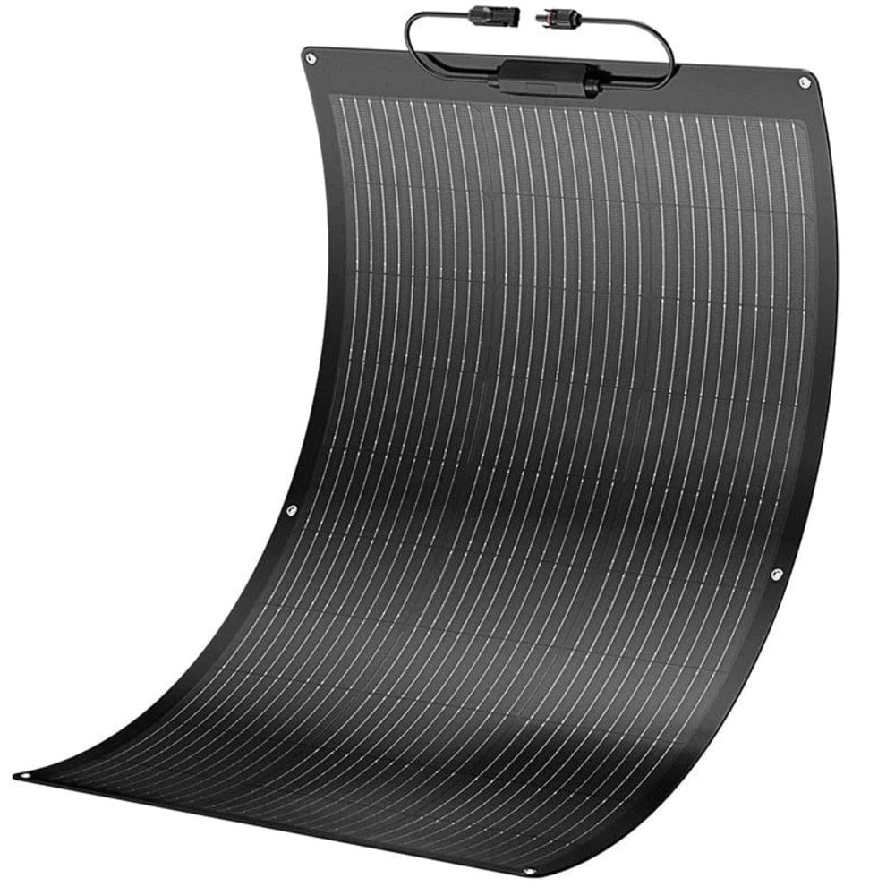 BougeRV Arch 100 Watt Fiberglass Curved Solar Panel Flexible Solar Panels BougeRV