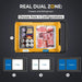 BougeRV CR55 59 Quart (55L) Portable Fridge Freezer With Real Dual Zone