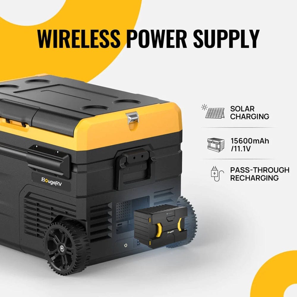 BougeRV Detachable Battery of Dual-Zone Portable Fridge Batteries BougeRV
