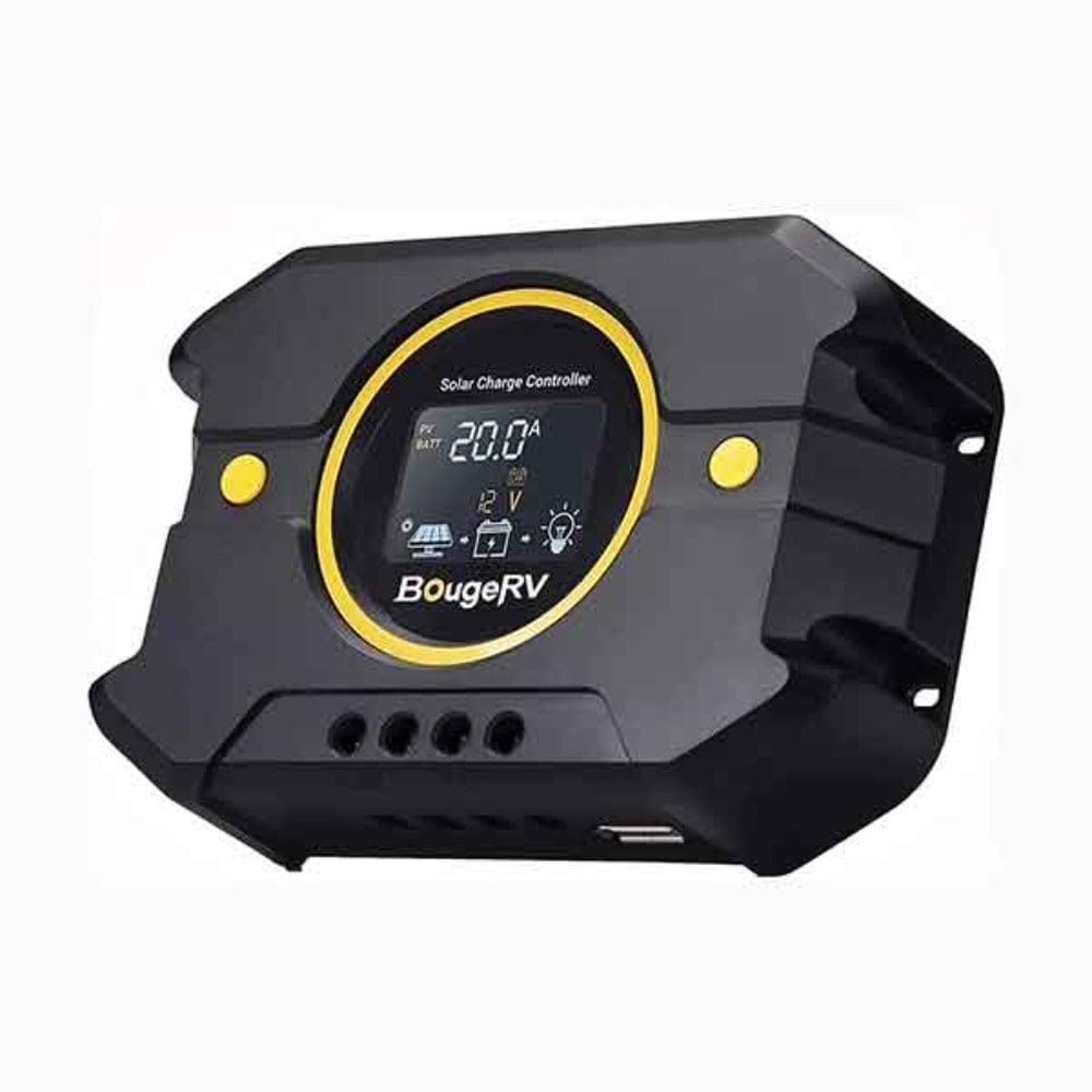 BougeRV Li PWM Solar Charge Controller 12V 24V Controllers BougeRV 20A
