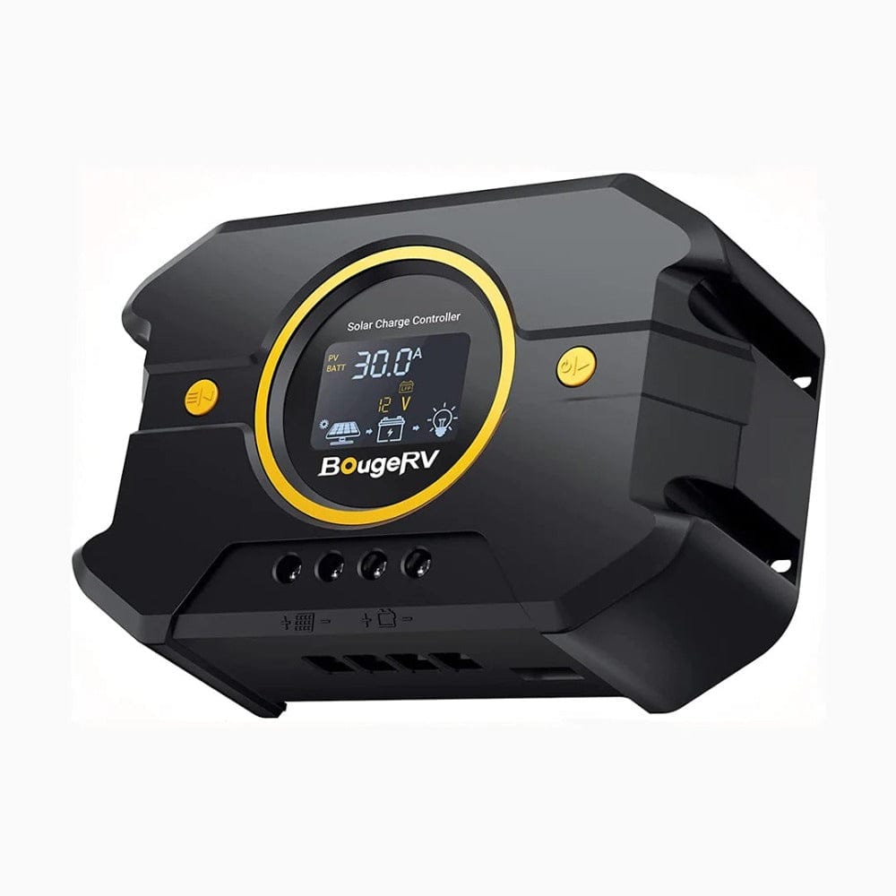 BougeRV Li PWM Solar Charge Controller 12V 24V Controllers BougeRV 30A