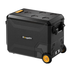 BougeRV New ASPEN S50 12V 50QT Portable Fridge with Wheels