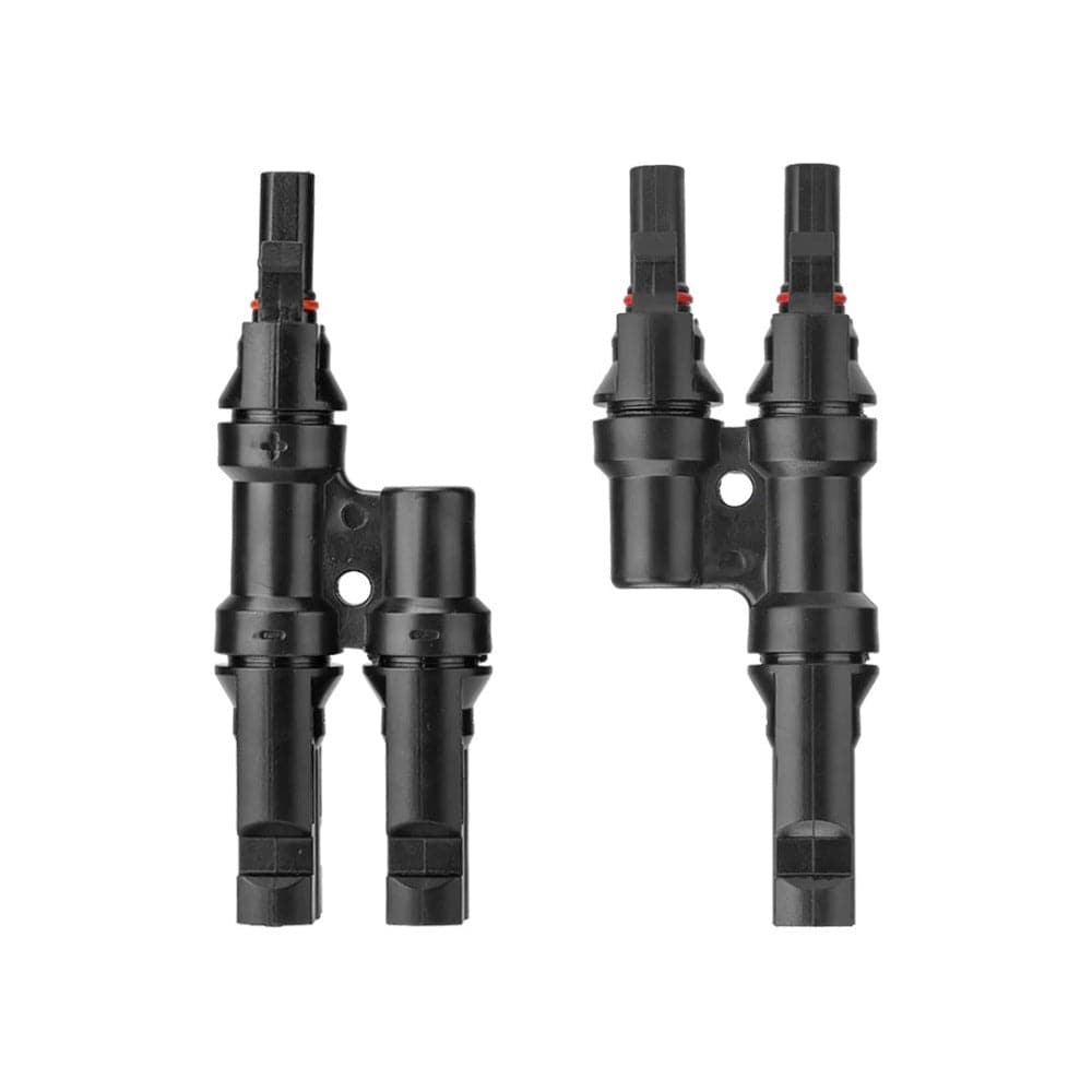 BougeRV Solar Branch Connectors Y Connector in Pair MMF+FFM Parallel Connection Accessories BougeRV