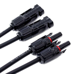 BougeRV Solar Connectors Y Branch Parallel Adapter Cable Wire Accessories BougeRV