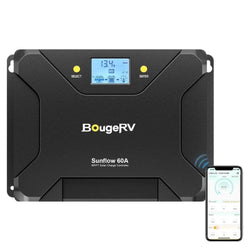 BougeRV Sunflow MPPT Solar Charge Controller 12V/24V Controllers BougeRV 60A