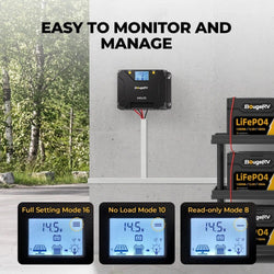 BougeRV Sunflow MPPT Solar Charge Controller 12V/24V Controllers BougeRV