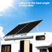 BougeRV 41 in Adjustable Solar Panel Tilt Mount Brackets Adjusting Solar Panel To The Best Angle