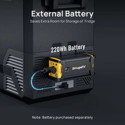 BougeRV ASPEN 30 Dual-Zone 34QT 12V Portable Refrigerator Coolers BougeRV