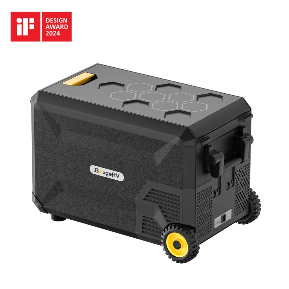 BougeRV ASPEN 30 PRO 34QT Dual Zone Wheeled 12V Portable Refrigerator Coolers BougeRV