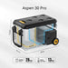 BougeRV ASPEN 30 PRO 34QT Dual Zone Wheeled 12V Portable Refrigerator Dimension