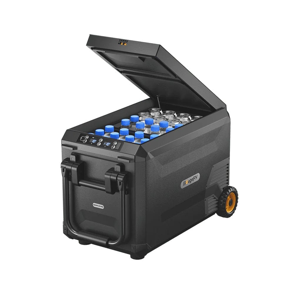 BougeRV ASPEN 30 PRO 34QT Dual Zone Wheeled 12V Portable Refrigerator Coolers BougeRV ASPEN 30 PRO 34QT Dual Zone Wheeled 12V Portable Refrigerator