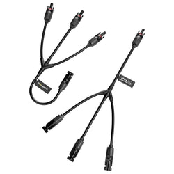 BougeRV Solar Y Branch Connector 3 to 1(M/FFF and F/MMM) Accessories BougeRV
