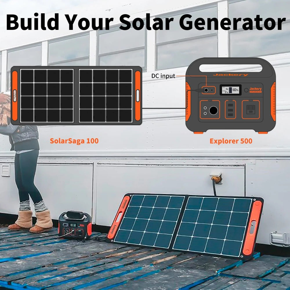 Build Your Solar Generator With Solarsaga And Explorer 500