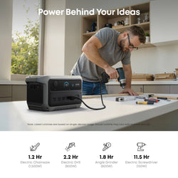 Anker SOLIX C2000 Gen2 Portable Power Station + Anker SOLIX BP2000 Expansion Battery Gen 2
