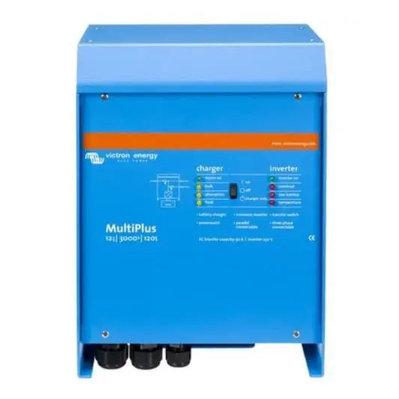 Victron MultiPlus 24V 2000VA Inverter/Charger – 120V Output, 50A Charging, Built-In Transfer Switch (CMP242200100) Inverters Victron Energy