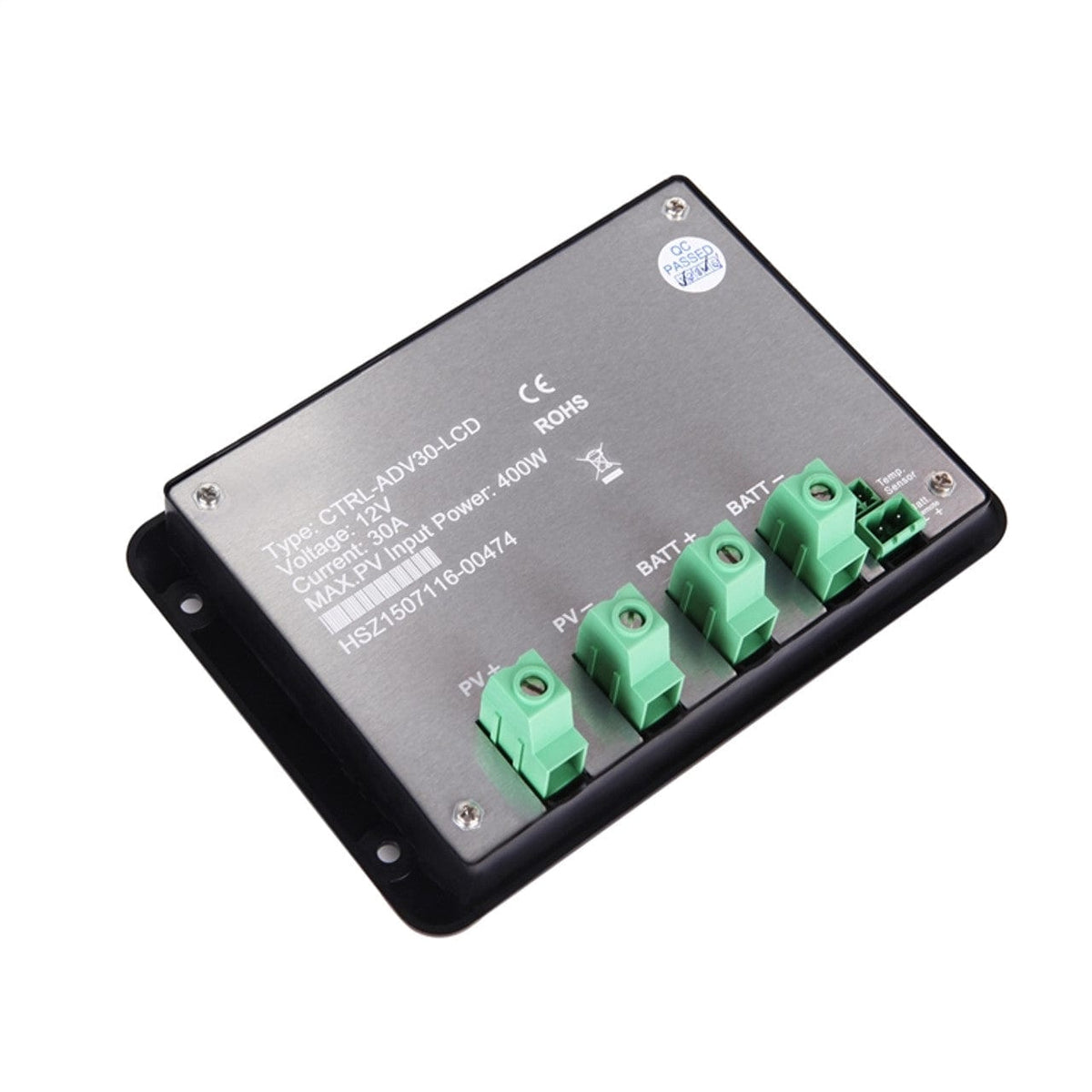 Renogy Adventurer Li- 30A PWM Flush Mount Charge Controller w/ LCD Display Solar Charge Controllers Renogy