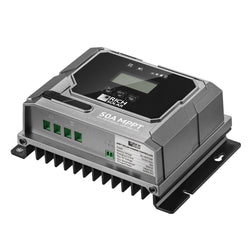 RICH SOLAR BRAVO 50 | 50 Amp MPPT Solar Charge Controller | Premier 50A 12V/24V MPPT Solar Controller for RVs, Trailers, Campers, Vans, Boats, Off-Grid | Awarded #1 Solar Controller 2025 MPPT Charge Controllers RICH SOLAR