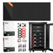 RICH SOLAR | Complete Off-Grid Solar Kit | 13,000W 120/240V Output | 48VDC Solar Kits Rich Solar 38 x 335 Watt - 12.7KW Total