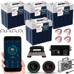 Epoch 48V 120Ah GC2 - Golf Cart LiFePO4 Lithium Battery Kit - Complete Kit Batteries Kit Epoch Batteries
