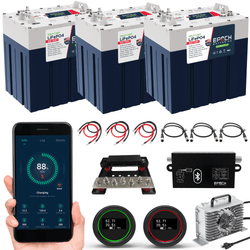 Epoch 48V 90Ah GC2 - Golf Cart LiFePO4 Lithium Battery Kit - Complete Kit Batteries Kit Epoch Batteries
