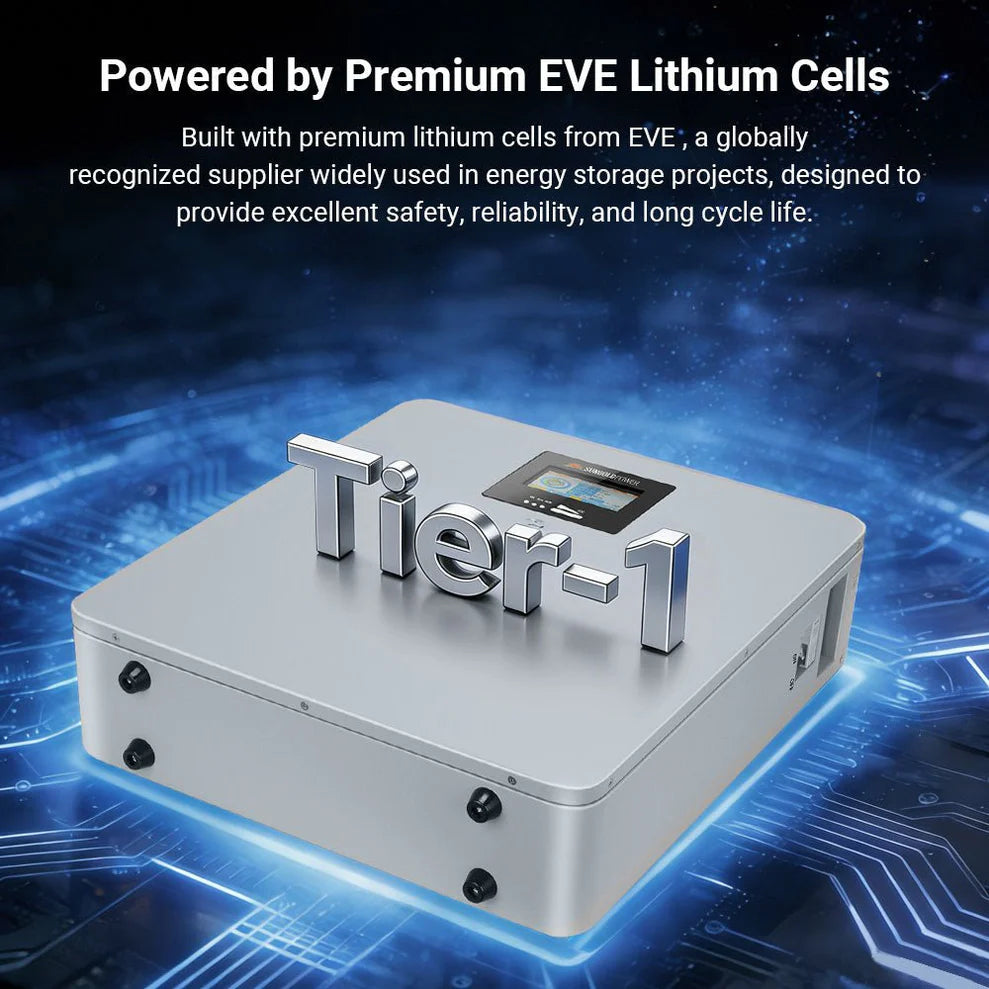 Sungold Power CoreX 5 Elite Wall Mounted 48V 100AH Residential Energy Storage Battery Pack