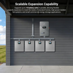 Sungold Power CoreX 5 Elite Wall Mounted 48V 100AH Residential Energy Storage Battery Pack