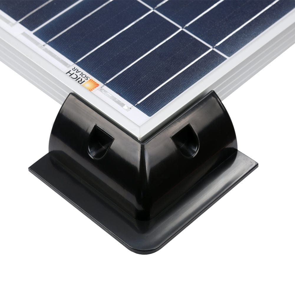 RICH SOLAR Corner Bracket Mounts | Set of 6 Brackets for Solar Panel Mounting | Designed for RICH SOLAR MEGA Series Solar Panels | Easy to Install Mounts RICH SOLAR