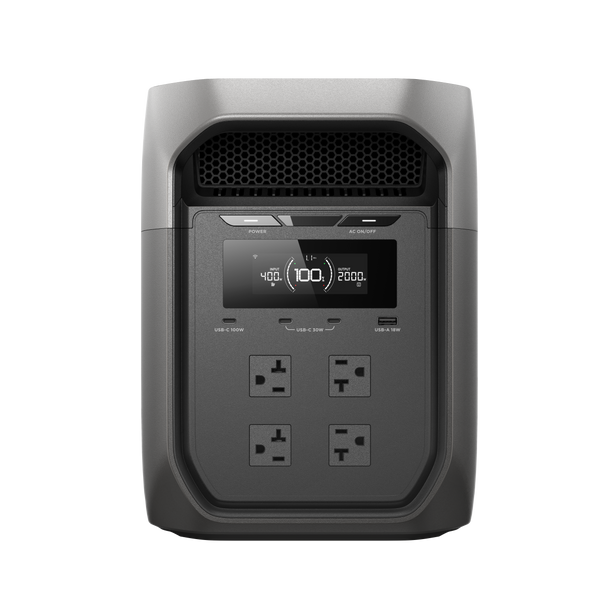 Ecoflow DELTA 3 Max Portable Power Station - Gray